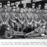 Railway Engineers leaving Whanganui, 1914