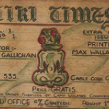 Sound: working on the POW newspaper, Tiki Times