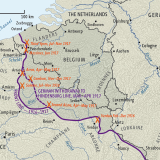 The Western Front 1916-1917 map