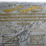 Whangārei NZ Railways roll of honour board