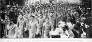 16th Reinforcements march in Dunedin
