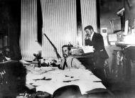 Taihape pay office, 1906