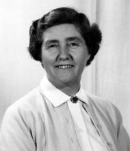 Dawn Matthews seated