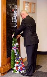 Ministry of Education Anzac Day service