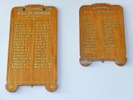 Ararimu Roll of Honour