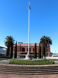 Auckland railway station memorial gardens