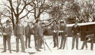 Snow fight at Brockenhurst