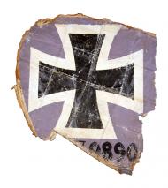 Remnant of German aircraft