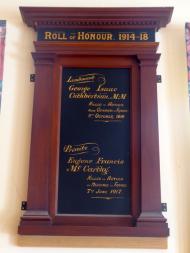 Glenavy and Tawai rolls of honour