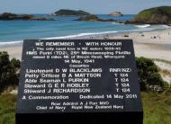 HMS  Puriri  memorial