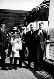First official Olympic team