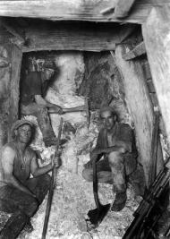 Working underground at Blackwater Mine