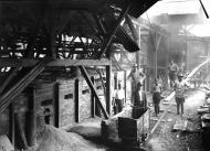 Furnace inside the gold battery near Waiuta