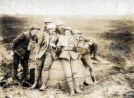 Receiving news from home on the battlefield