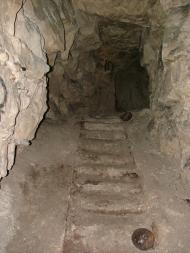 Steps in the Arras tunnels 