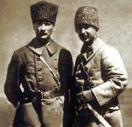 Mustafa Kemal Atatürk and İsmet İnönü