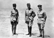 Liman Von Sanders with German flying aces