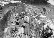 Bulgarian soldiers at the front