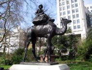 Imperial Camel Corps memorial in London