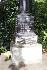 Coutts Island war memorial