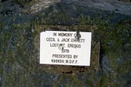 Erebus memorial at Kihikihi