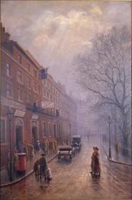 <em>NZ Military HQ Bloomsbury Square, London</em> by G.E. Woolley
