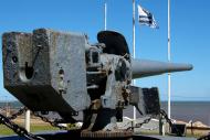 Salvaged gun from <em>Graf Spee</em>