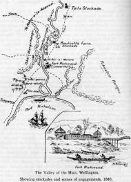 Hutt Valley NZ war sites map