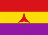 Flag of the International Brigades