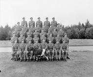New Zealand Army Special Air Service with goat mascot