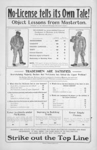 Masterton no-license poster