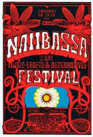 Nambassa festival poster, 1978