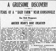 Reporting the Daniel Cooper baby farmer case