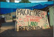Moutoa Gardens protest