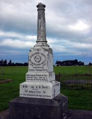 Pareora Sth African War memorial