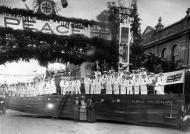 Peace celebration float, Masterton