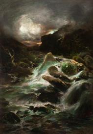 <em>Otira Gorge</em> by Petrus van der Velden