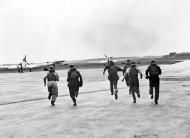 British pilots scramble