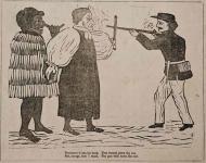Missionary protection of Māori cartoon