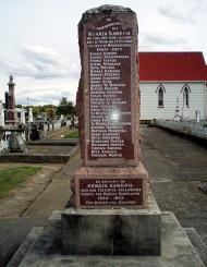 Rēnata Kawepō NZ Wars memorial