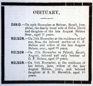Samoan influenza obituaries