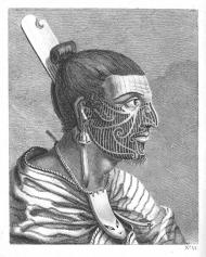 The head of a New Zealander by Sydney Parkinson