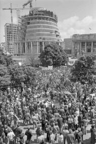 Demonstration against SIS Amendment Act