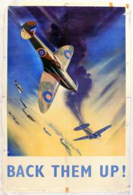 'Back Them Up' war poster