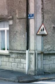 NZ street sign at Le Quesnoy