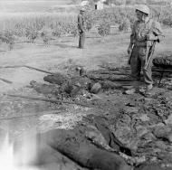 Dead German paratrooper on Crete