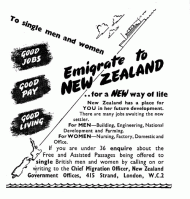 Emigration poster