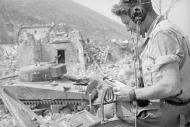 The ruins of Cassino