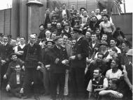 Rescued crew from the <em>Awatea</em>, 1942