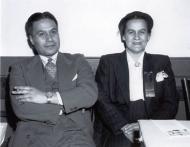 Charles Bennett with Rumatiki Wright